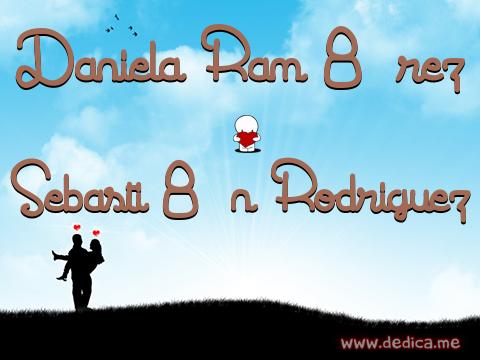 Juntos Por Siempre: Daniela Ram�8�rez y Sebasti�8�n Rodriguez