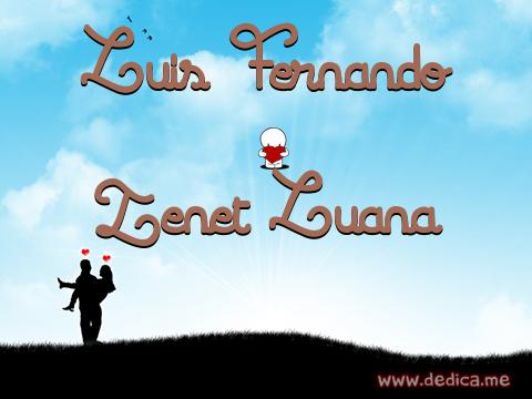 Juntos Por Siempre: Luis Fernando y Zenet Luana