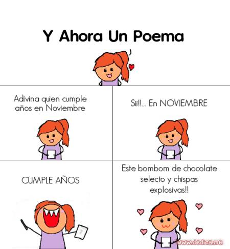 Adivina quien cumple años en Noviembre