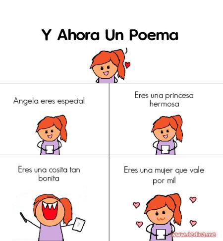 Angela eres especial