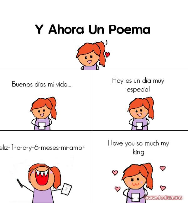 Y ahora Un Poema Buenos dias mi vida