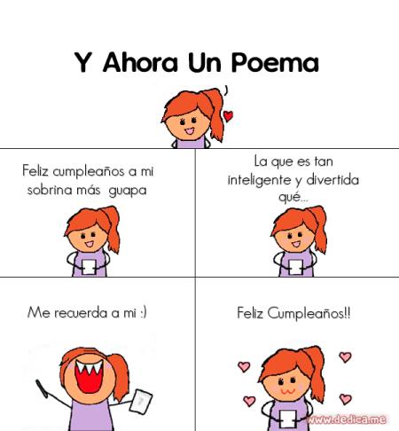 Feliz cumpleaños a mi sobrina más guapa