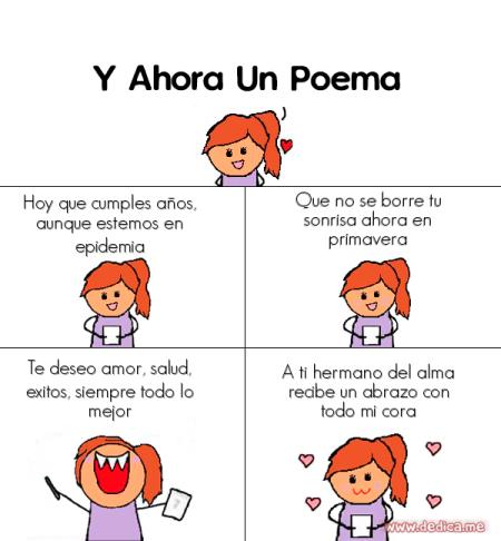 Hoy que cumples años, aunque estemos en epidemia
