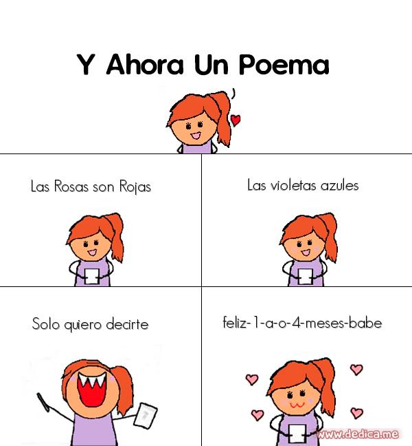 Y ahora Un Poema Las rosas son rojas