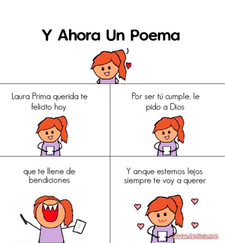 Laura Prima querida te felicito hoy
