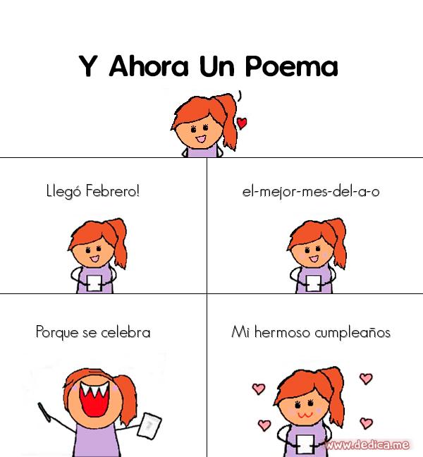 Y ahora Un Poema Llego febrero