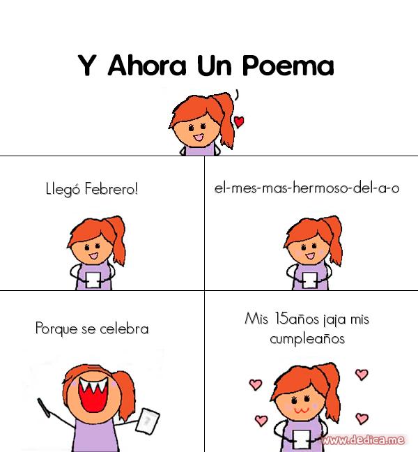 Y ahora Un Poema Llego febrero