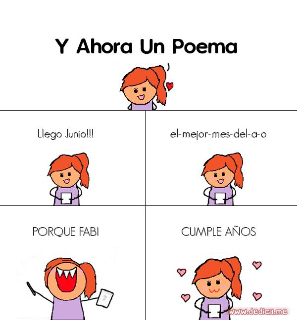Y ahora Un Poema Llego junio