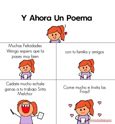 Muchas Felicidades Vikingo espero que la pases muy bien