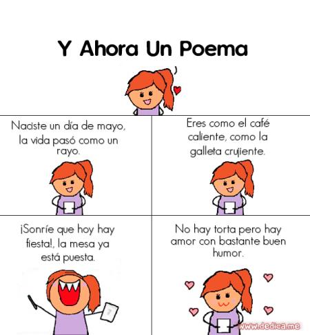 Naciste un día de mayo, la vida pasó como un rayo.