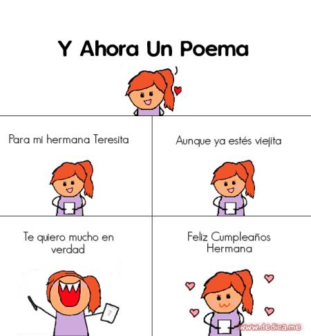 Para mi hermana Teresita