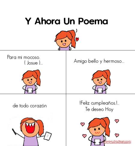 Para mi mocoso. ( Josue )...