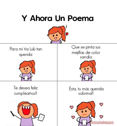 Para mí tía Lulú tan querida