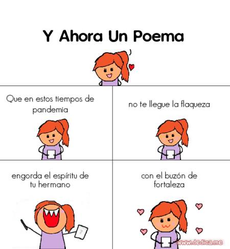 Que en estos tiempos de pandemia