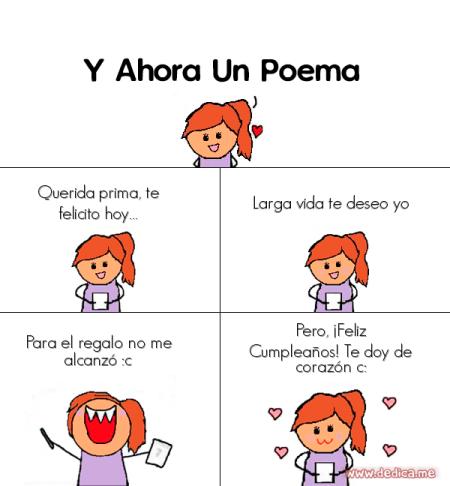 Querida Prima te felicito hoy