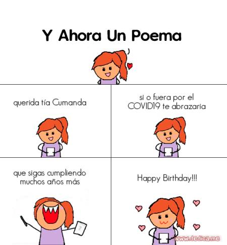 querida tía Cumanda