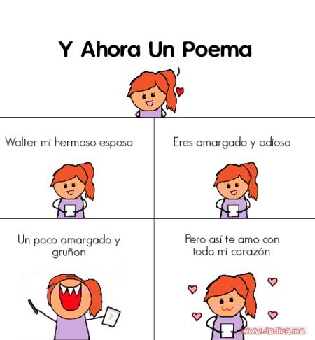 Walter mi hermoso esposo