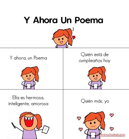 Y ahora un poema
