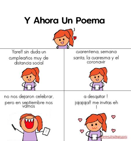 Yare!! sin duda un cumpleaños muy de distancia social