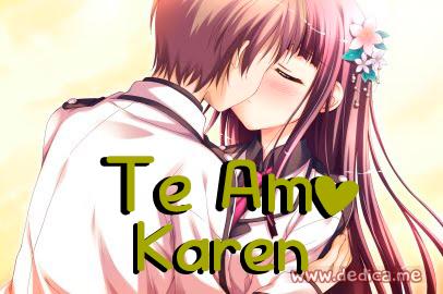 Estoy enamorad♥ de ti Karen
