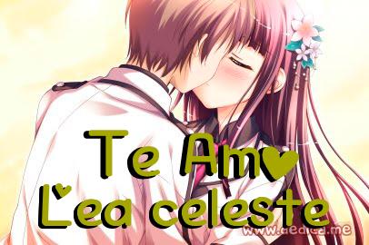 Te Amo Lea celeste