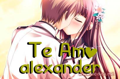 Estoy enamorad♥ de ti alexander