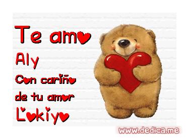 Mi amor por ti Aly