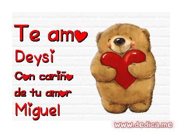 Mi amor por ti Deysi