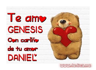 GENESIS Mi amor por ti no tiene sentido del tiempo