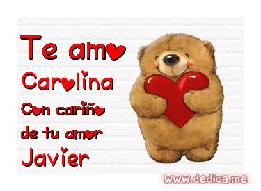 Mi amor por ti Carolina