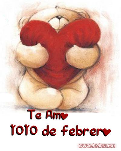 Te Amo 1010 de febrero