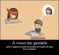 A veces me gustarí­a saber si alguien...