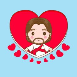Amor Divino en Chibi