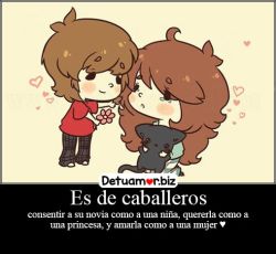 Es de caballeros consentir a su novia como...