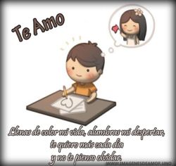LLenas de color mi vida 💕 TE AMO