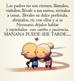 Los padres no son Eternos...