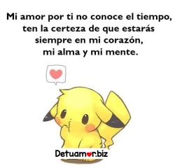 Mi amor por ti no conoce el tiempo, ten la...