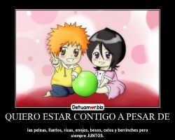 Quiero estar contigo a pesar de las...