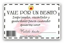 Vale por un besito, imprí­melo,...