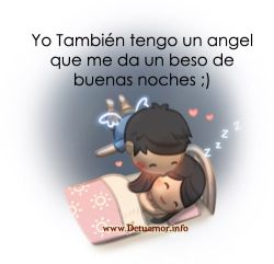 Yo también tengo un angel que me da un...