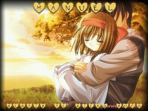 Juntos Por Siempre: Manuel y Kensiy te kiero much