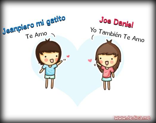 Juntos Por Siempre: Jeanpiero mi gatito y Joe Daniel