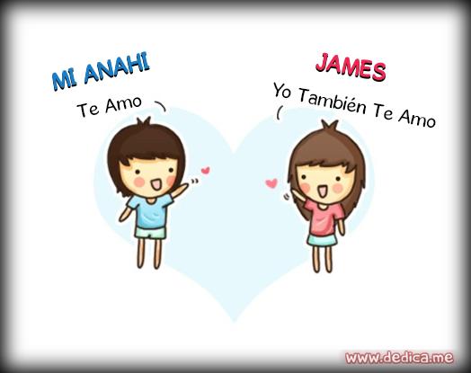 Juntos Por Siempre: MI ANAHI y JAMES