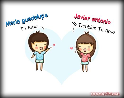 Juntos Por Siempre: María guadalupe y Javier antonio