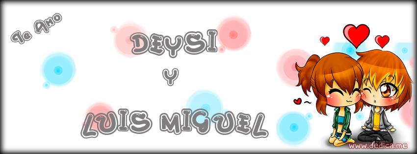 Portada Facebook DEYSI y LUIS MIGUEL