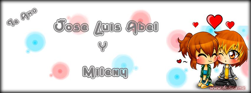 Portada Facebook José Luis Abel y Mileny