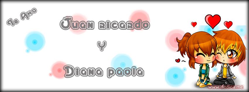 Portada Facebook Juan ricardo y Diana paola
