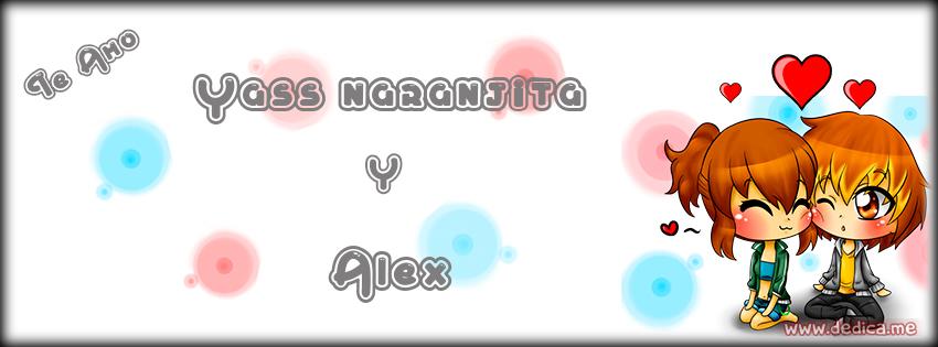Portada Facebook Yass naranjita y Alex