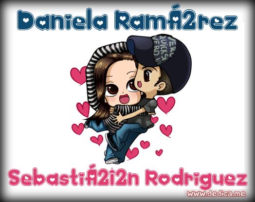 Juntos Por Siempre: Daniela RamÁ2rez y SebastiÁ2¡2n Rodriguez