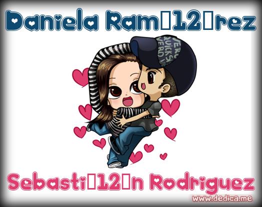 Juntos Por Siempre: Daniela Ram�12�rez y Sebasti�12�n Rodriguez